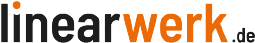 logo linearwerk orange schwarz